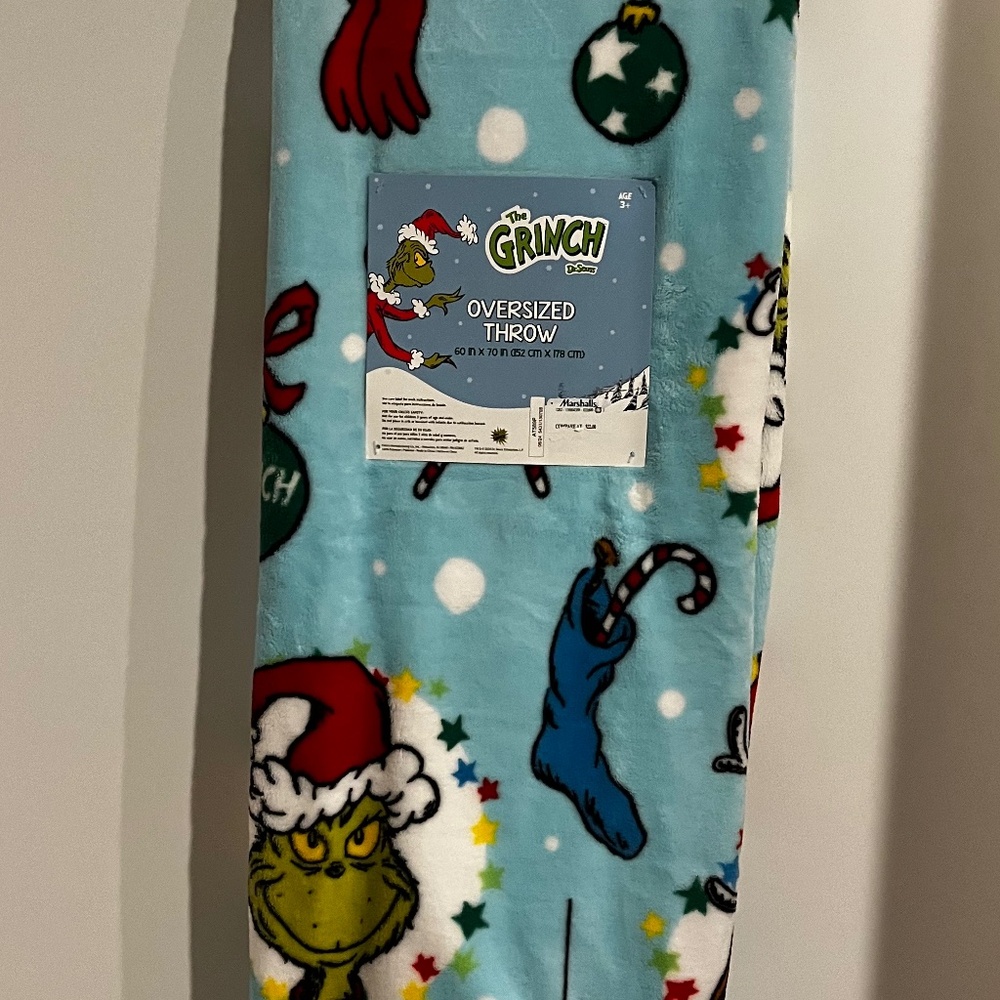 Grinch Blanket